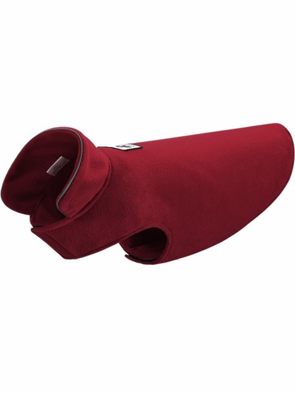 Red Fleece Dog Coat - Cozy Winter Jacket for Dog